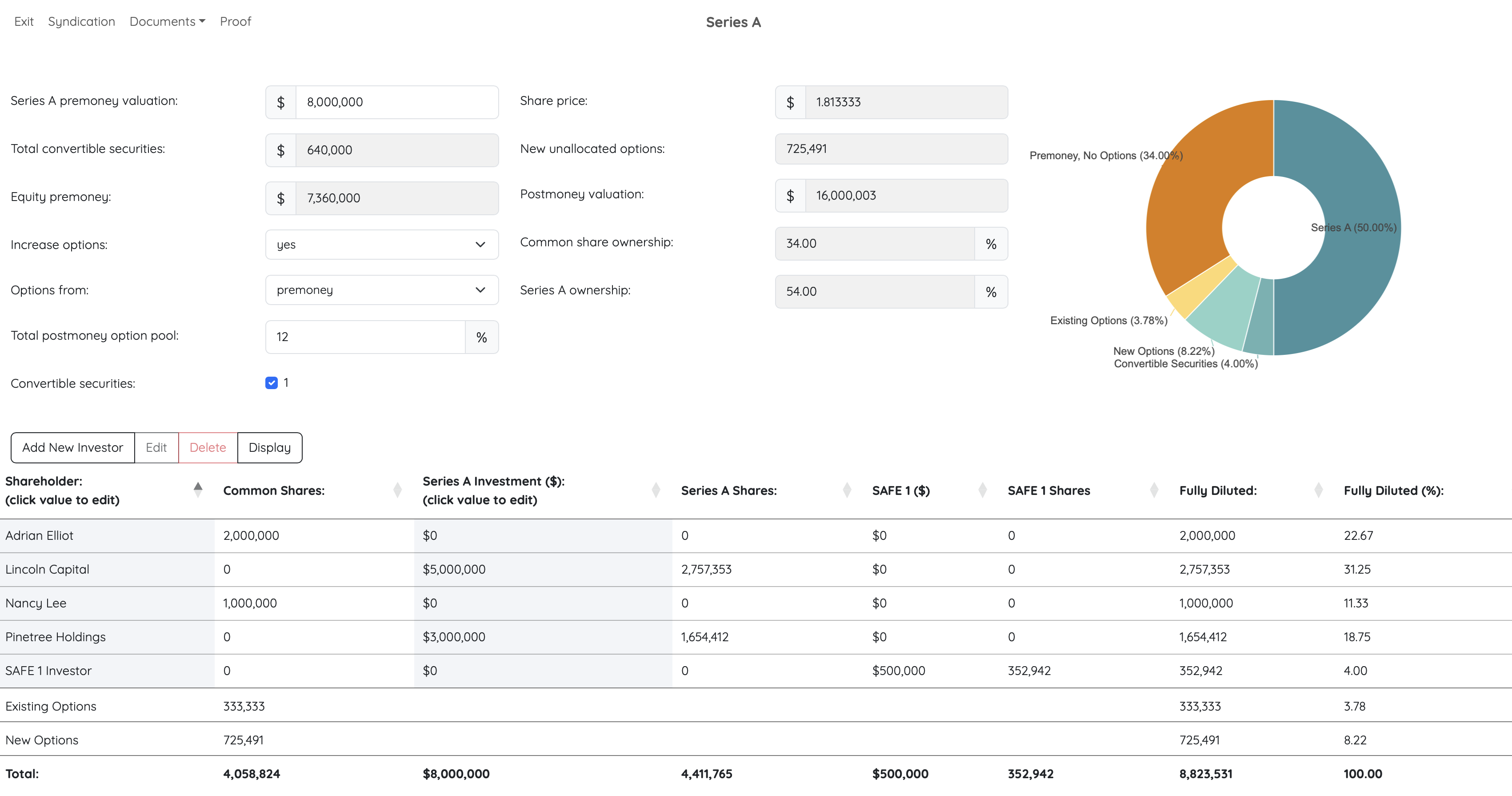 Setup company screenshot